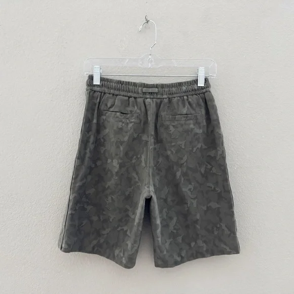 Athleta Farallon Short Bermuda Cotton Camo Olive Green Casual Lounge Travel 0 - Picture 5 of 10